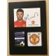 Michael Carrick signed official Manchester United photocard